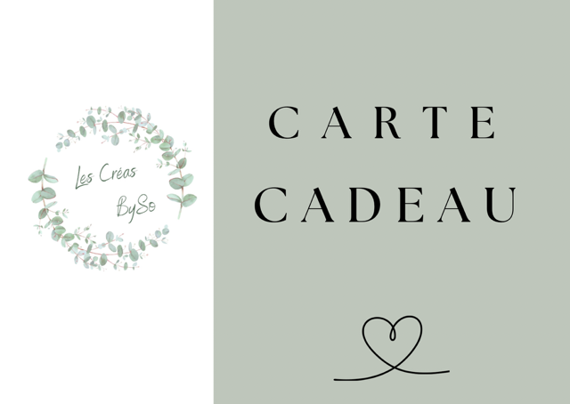 Carte cadeau