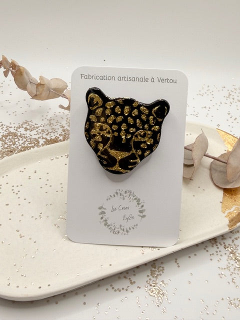 Broche - Léopard