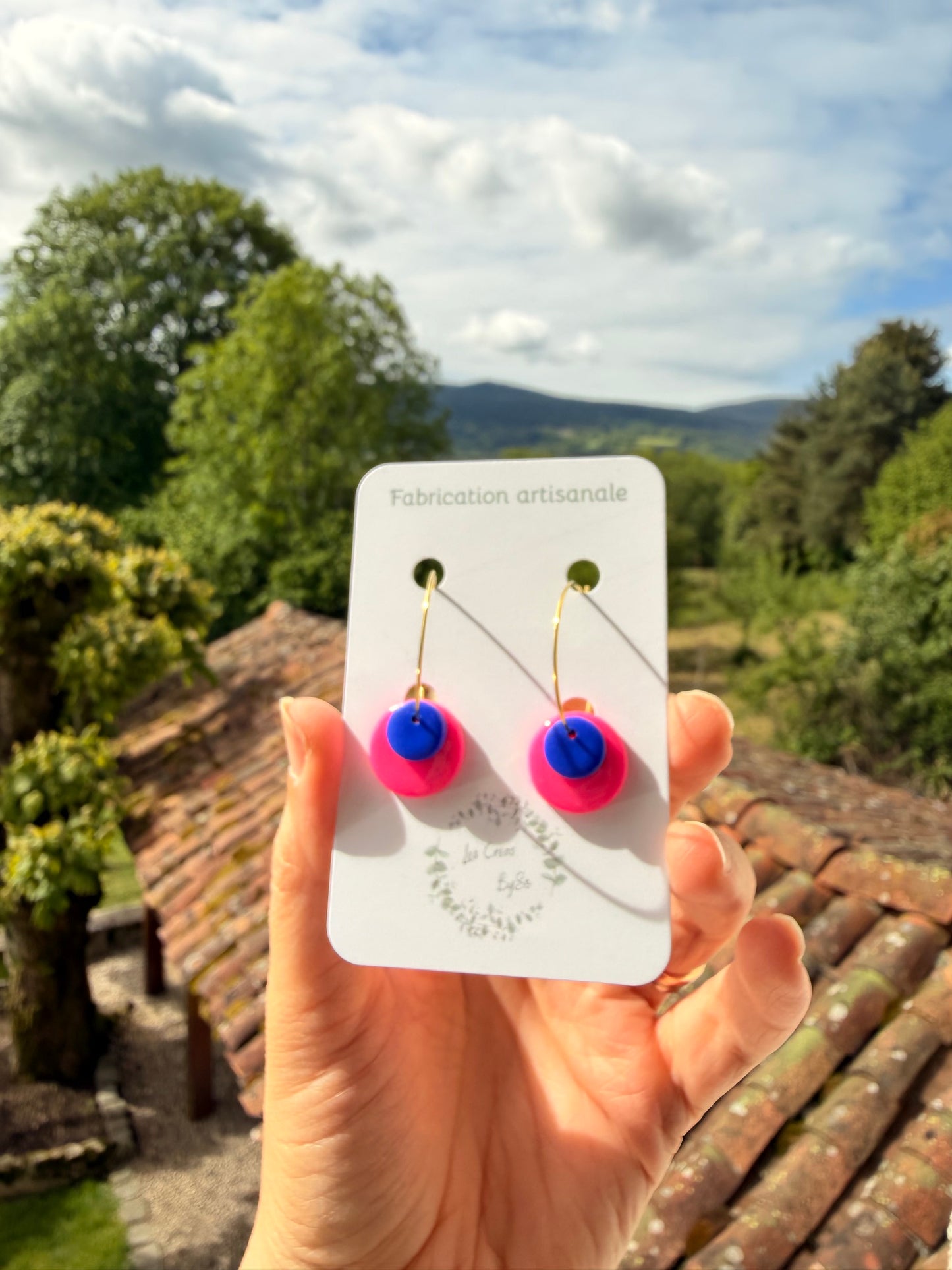Boucles d'oreilles - Confettis
