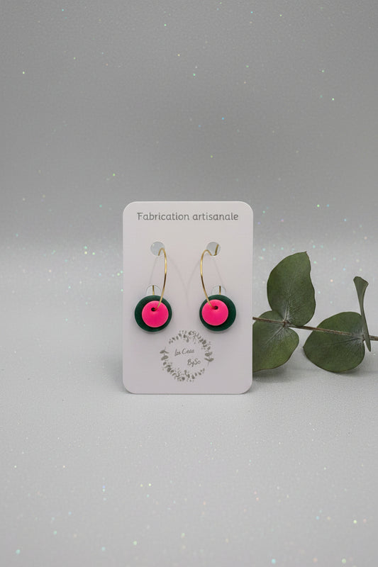 Boucles d'oreilles - Confettis