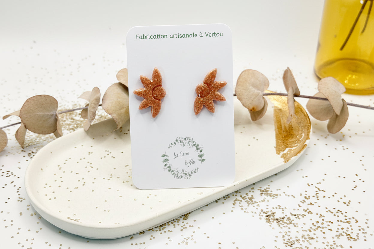 Boucles d’oreilles - Mini Pétale Pop