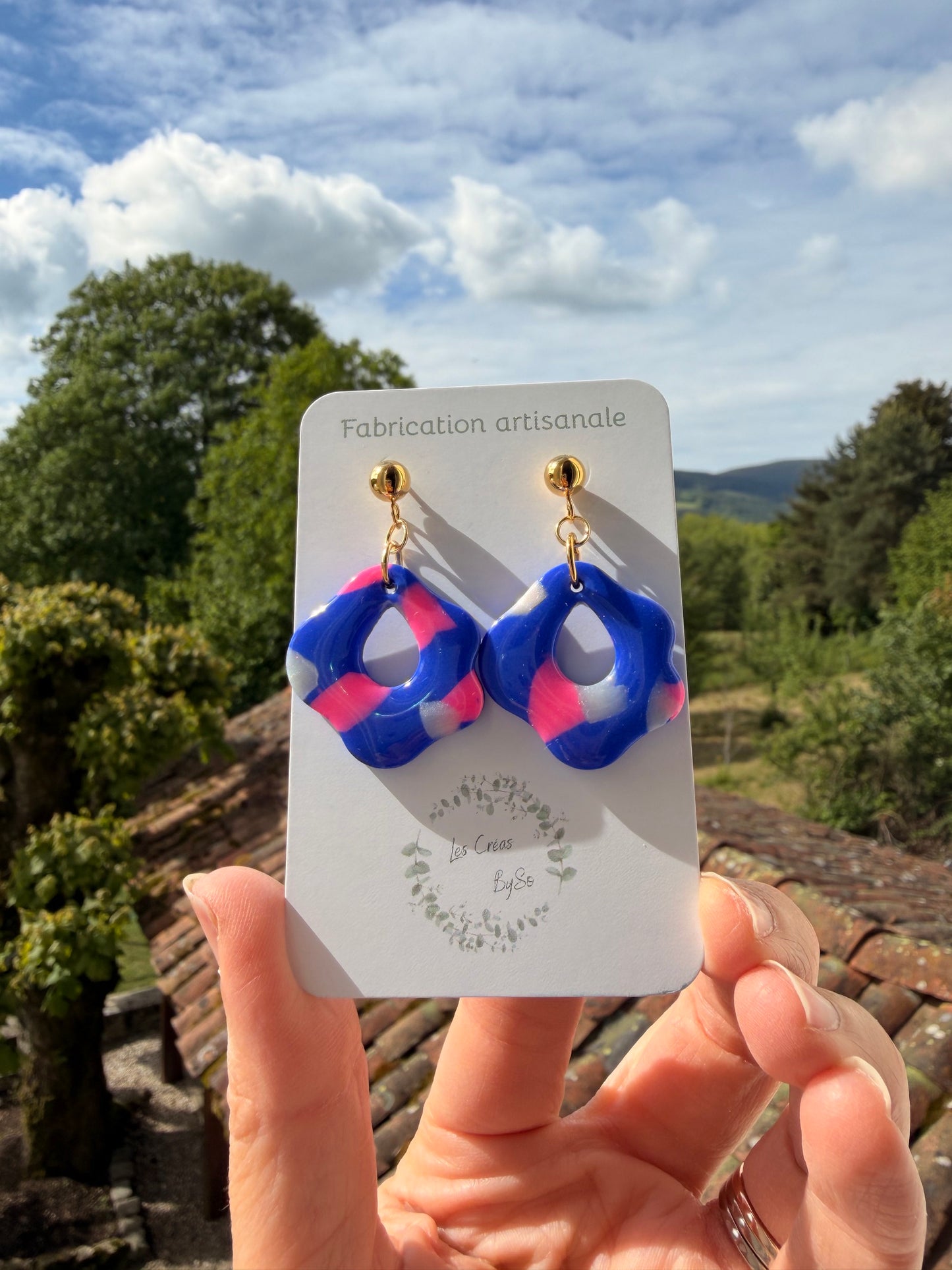 Boucles d’oreilles - Flora