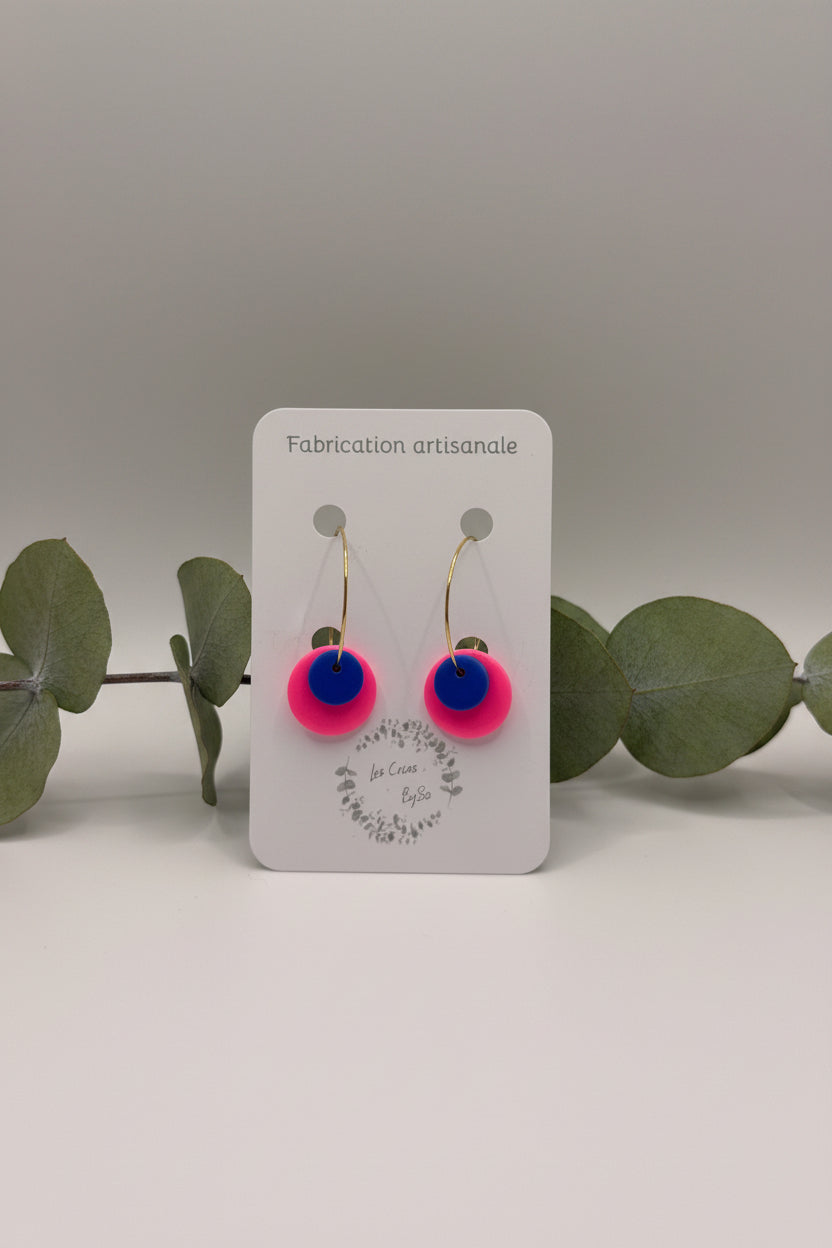 Boucles d'oreilles - Confettis