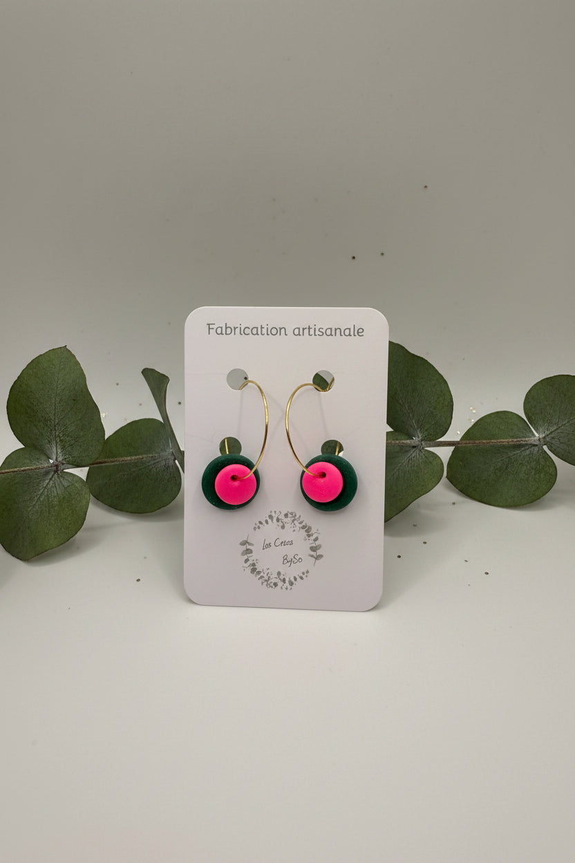 Boucles d'oreilles - Confettis
