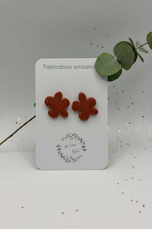 Boucles d’oreilles - Fleur