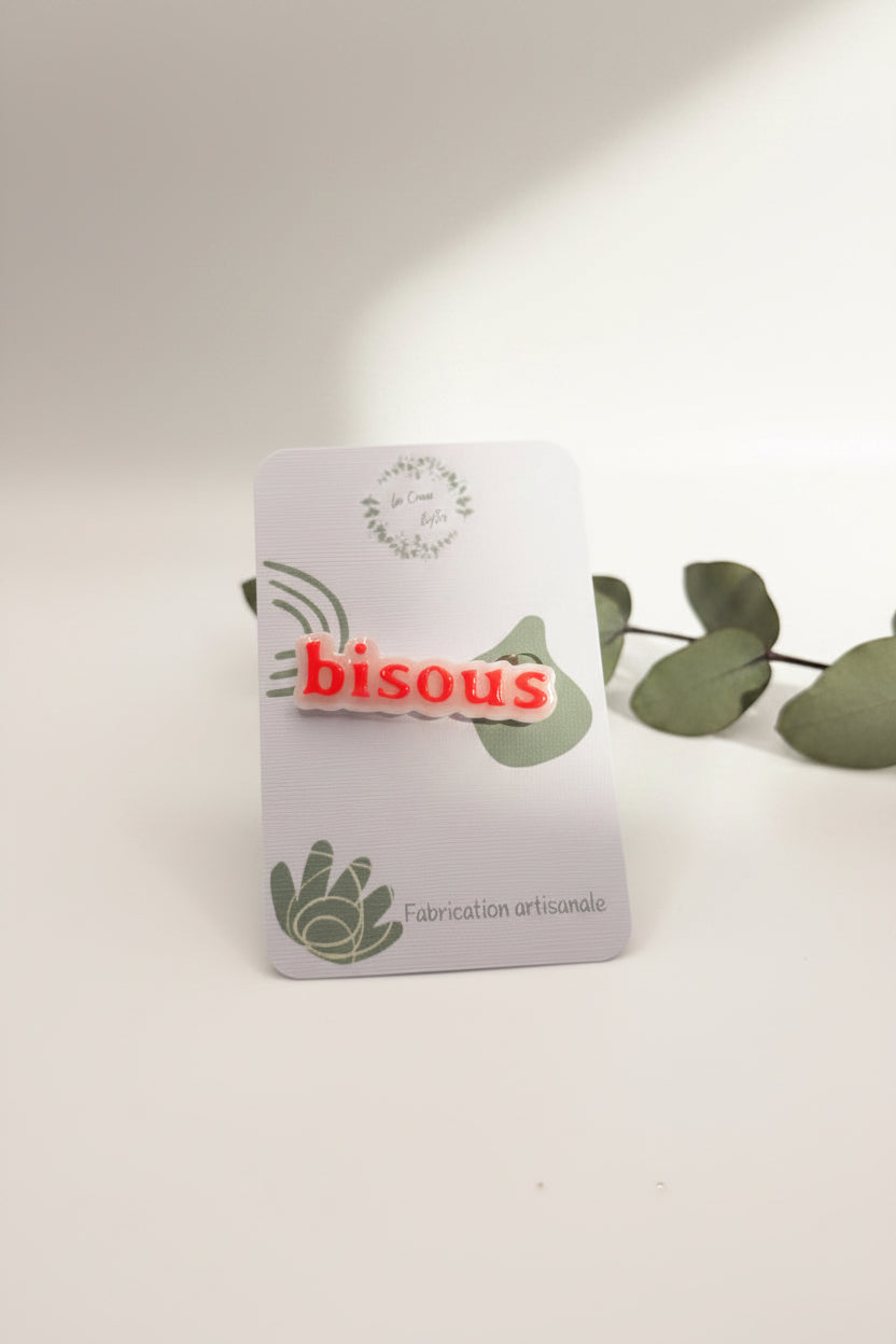 Broche - Bisous
