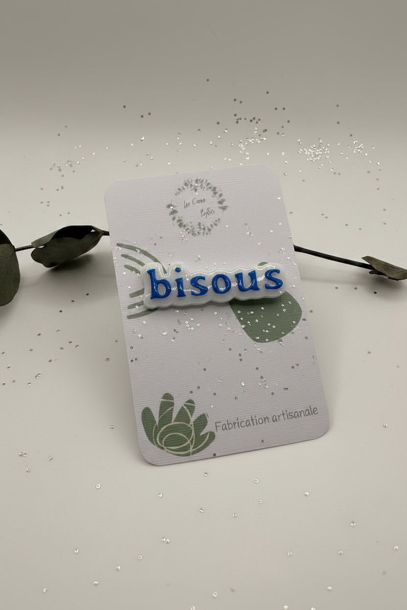 Broche - Bisous