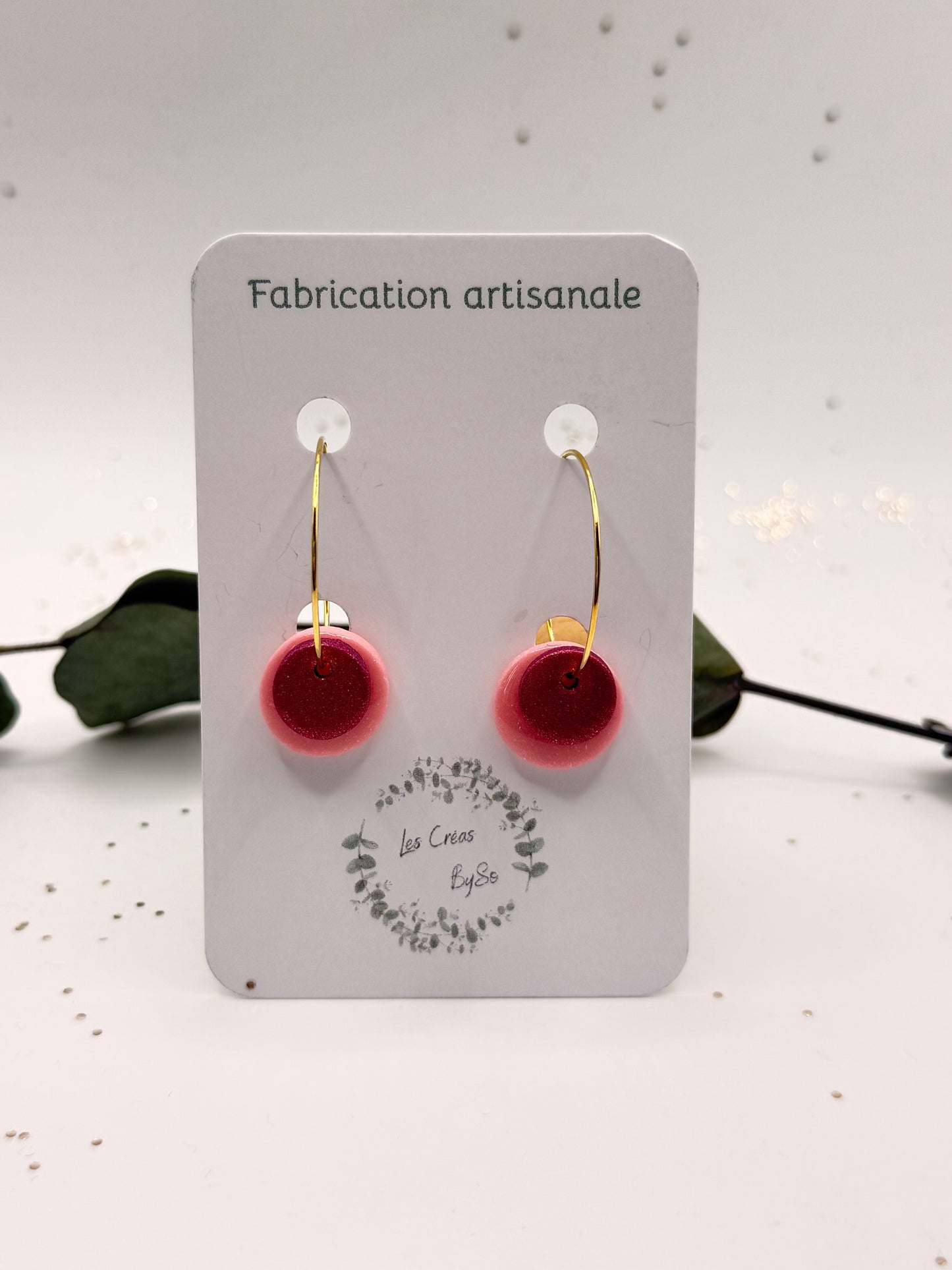 Boucles d'oreilles - Confettis